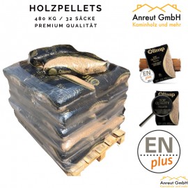 HOLZPELLETS OLIMP Premium-Qualität 480 kg